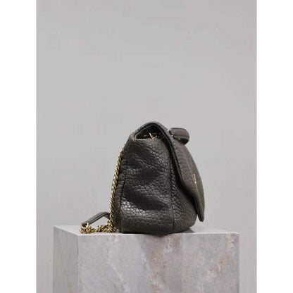 Saint Laurent Calypso Shoulder Bag in Lambskin Leather BGDC0042