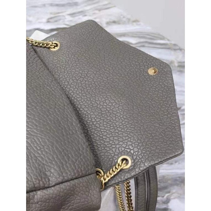 Saint Laurent Calypso Shoulder Bag in Lambskin Leather BGDC0042