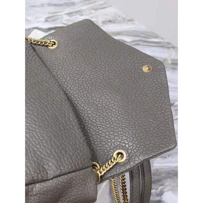Saint Laurent Calypso Shoulder Bag in Lambskin Leather BGDC0042