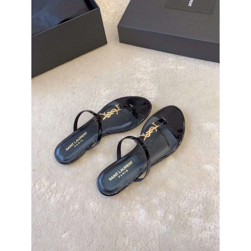 Saint Laurent Flat Slippers SH010595