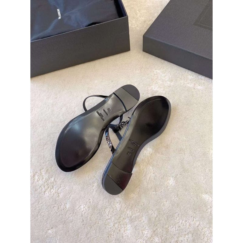 Saint Laurent Flat Slippers SH010597