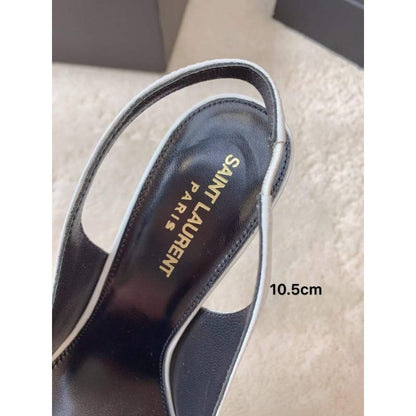 Saint Laurent High Heel Slingback Sandals SH010609