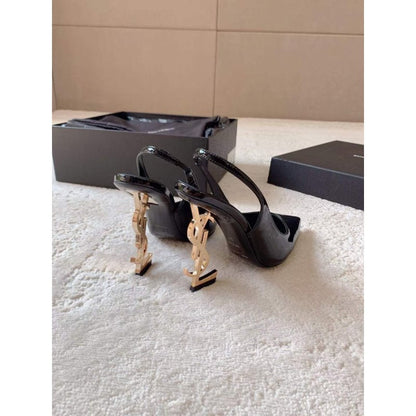 Saint Laurent High Heel Slingback Sandals SH010613