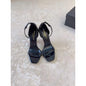 Saint Laurent High Heel Slingback Sandals SH010614