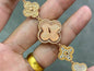 Van Cleef and Arpels Alhambra Four Leaf Bracelet Series Wrist Watch WTJN25273