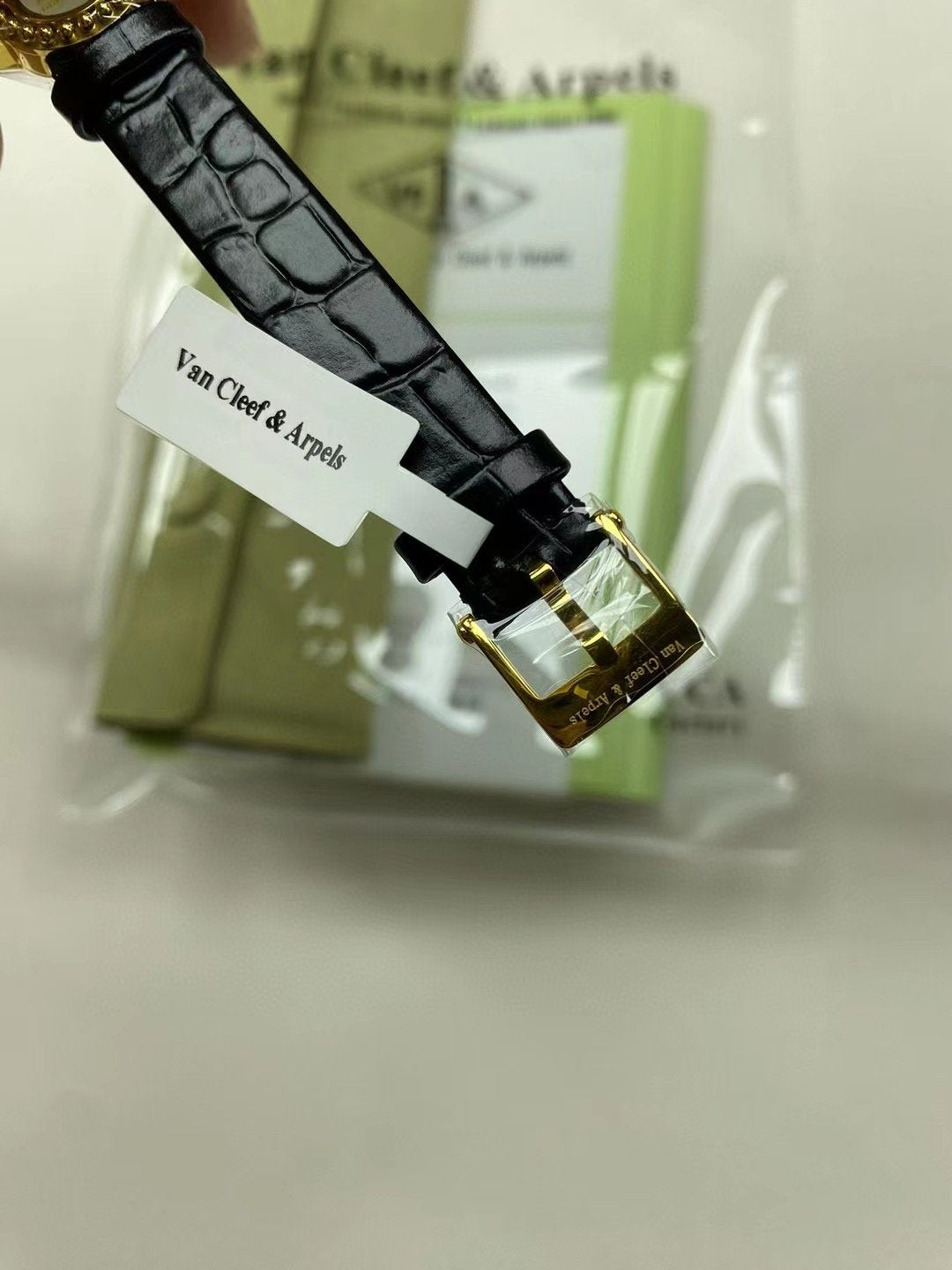 Van Cleef and Arpels Alhambra Four Leaf Wrist Watch WTJN25267