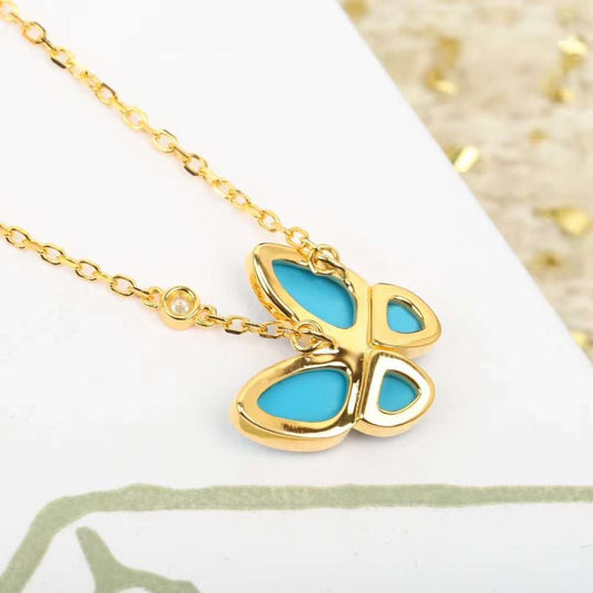 Van Cleef and Arpels Butterfly Necklace JWLH0130
