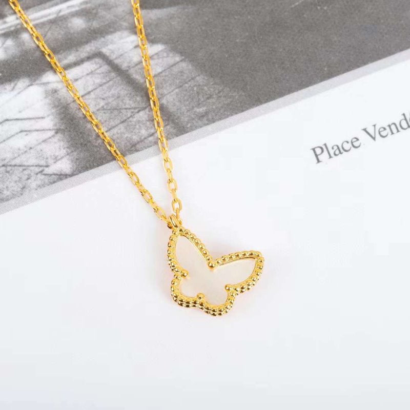 Van Cleef and Arpels Butterfly Necklace JWLH0132