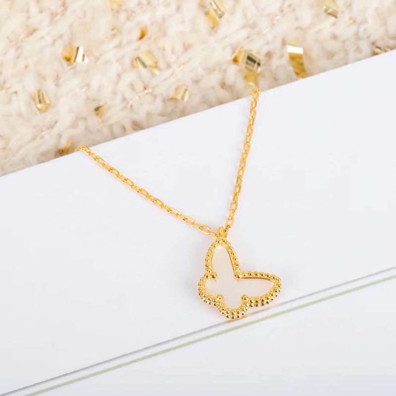 Van Cleef and Arpels Butterfly Necklace JWLH0132