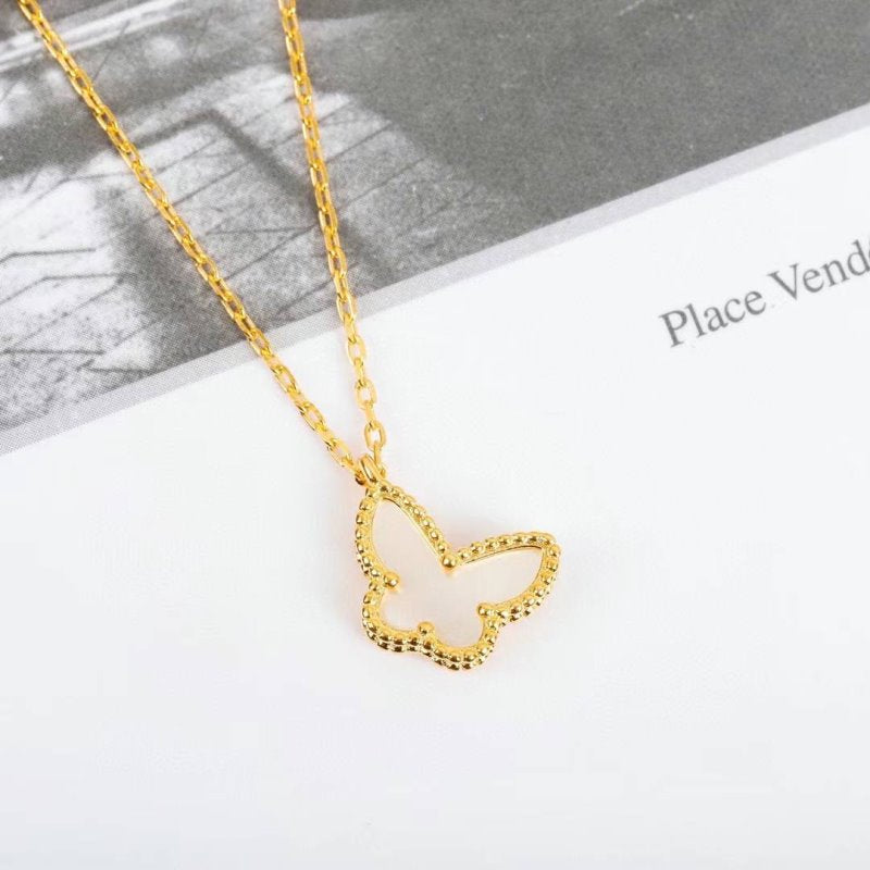 Van Cleef and Arpels Butterfly Necklace JWLH0132