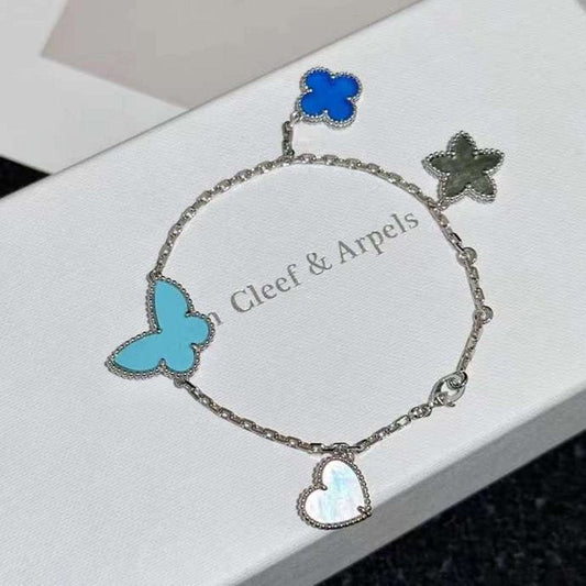 Van Cleef and Arpels Lucky Four Flower Bracelet JWLH0164