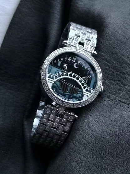 Van Cleef and Arpels Poetic Complexity Series Wrist Watch WTJN25275