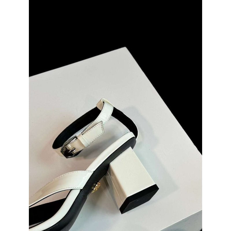 Versace Square Head Heel Sandals SH010656