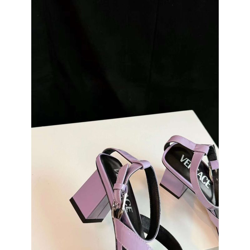 Versace Square Head Heel Sandals SH010657