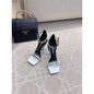 Versace Square Head High Heel Sandals SH010647