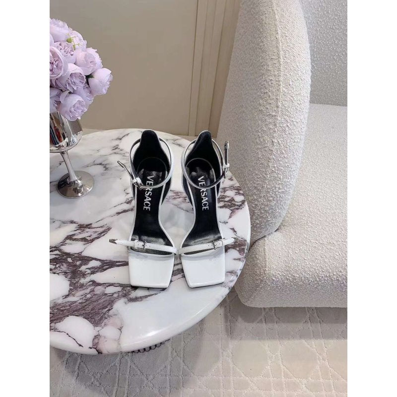 Versace Square Head High Heel Sandals SH010647