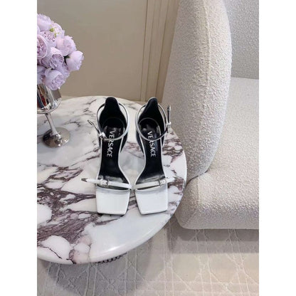 Versace Square Head High Heel Sandals SH010647