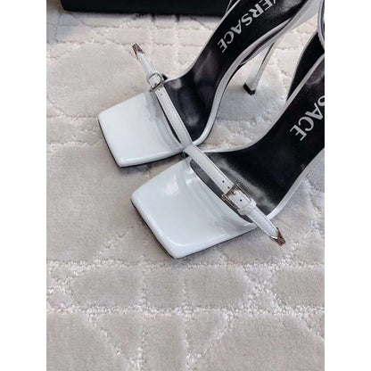 Versace Square Head High Heel Sandals SH010647