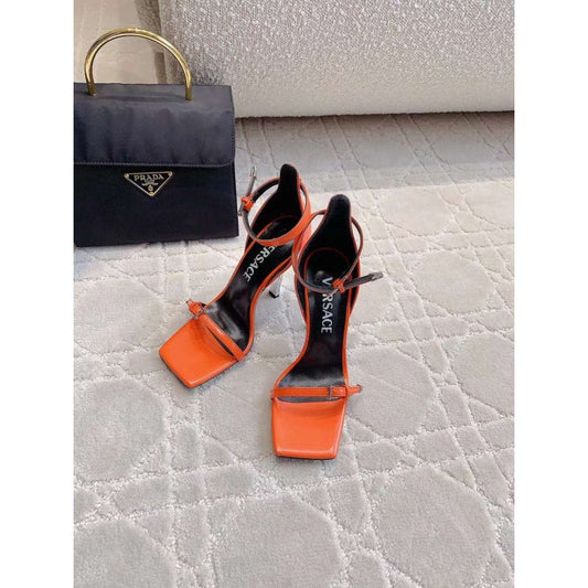 Versace Square Head High Heel Sandals SH010648