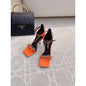 Versace Square Head High Heel Sandals SH010648