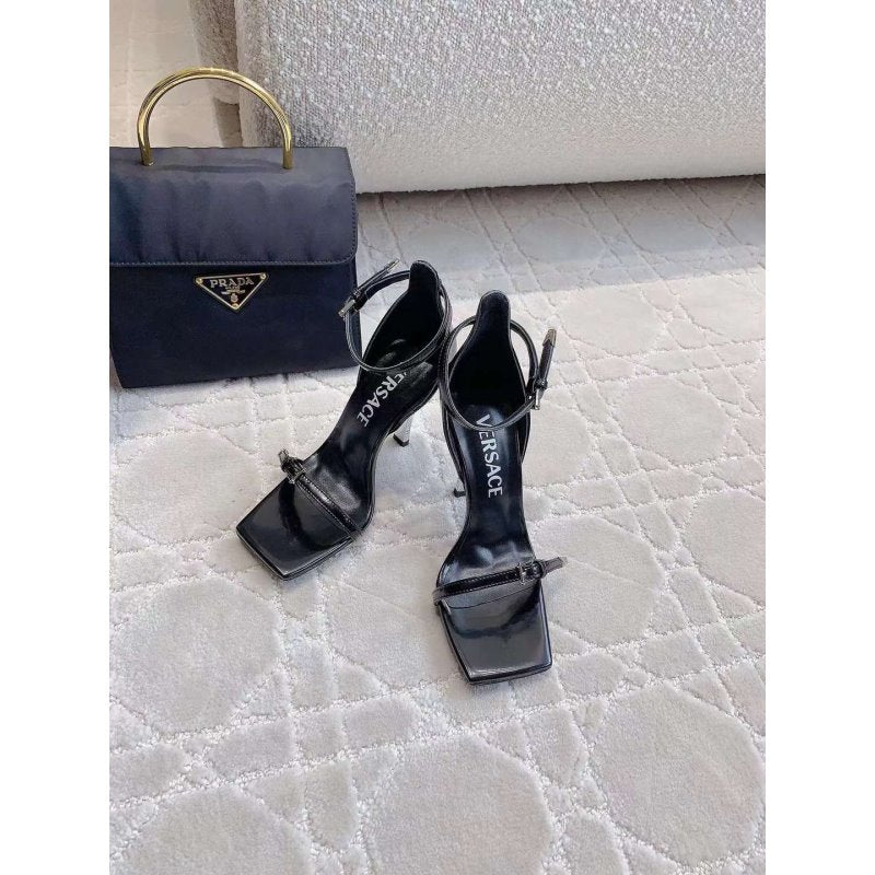 Versace Square Head High Heel Sandals SH010649