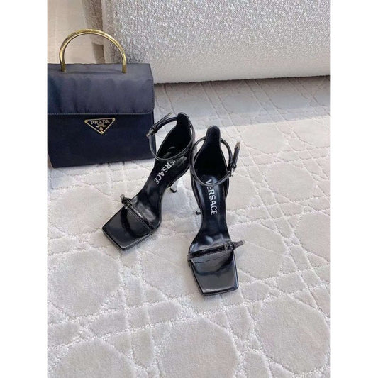 Versace Square Head High Heel Sandals SH010649