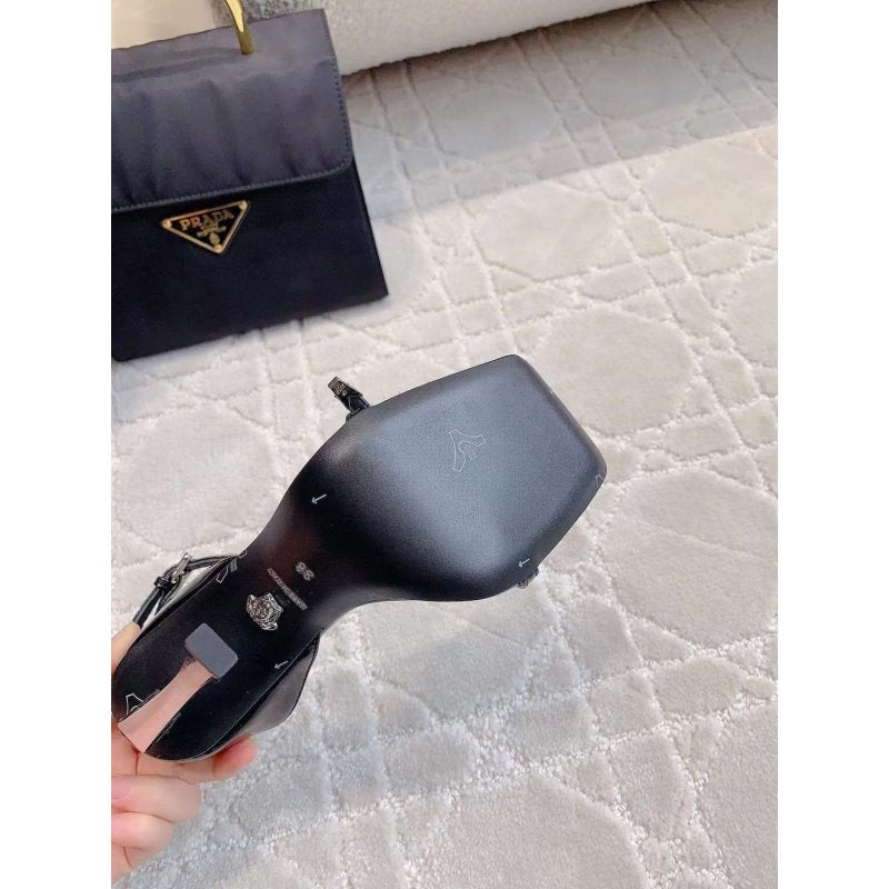 Versace Square Head High Heel Sandals SH010649
