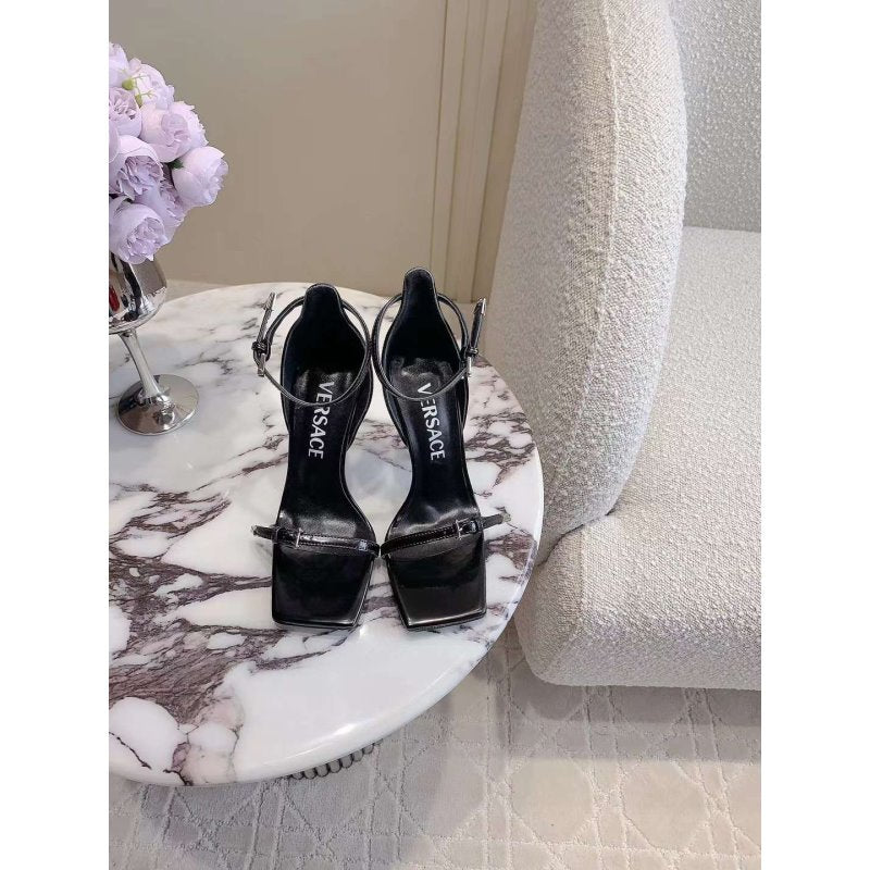 Versace Square Head High Heel Sandals SH010649