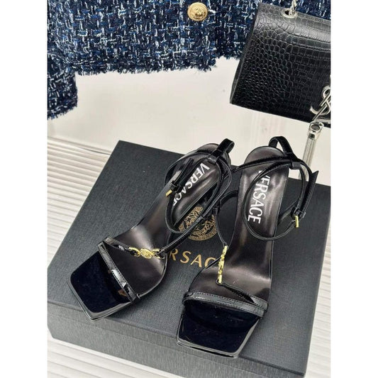 Versace Square Head High Heel Sandals SH010650