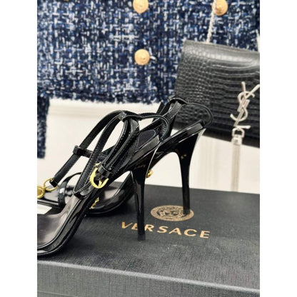 Versace Square Head High Heel Sandals SH010650
