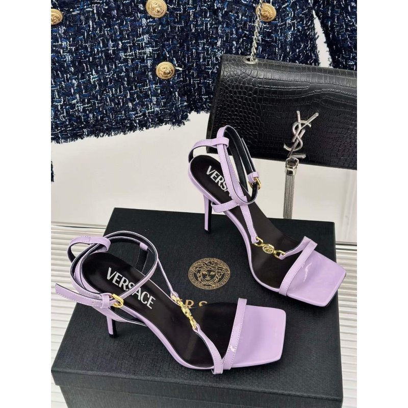 Versace Square Head High Heel Sandals SH010651