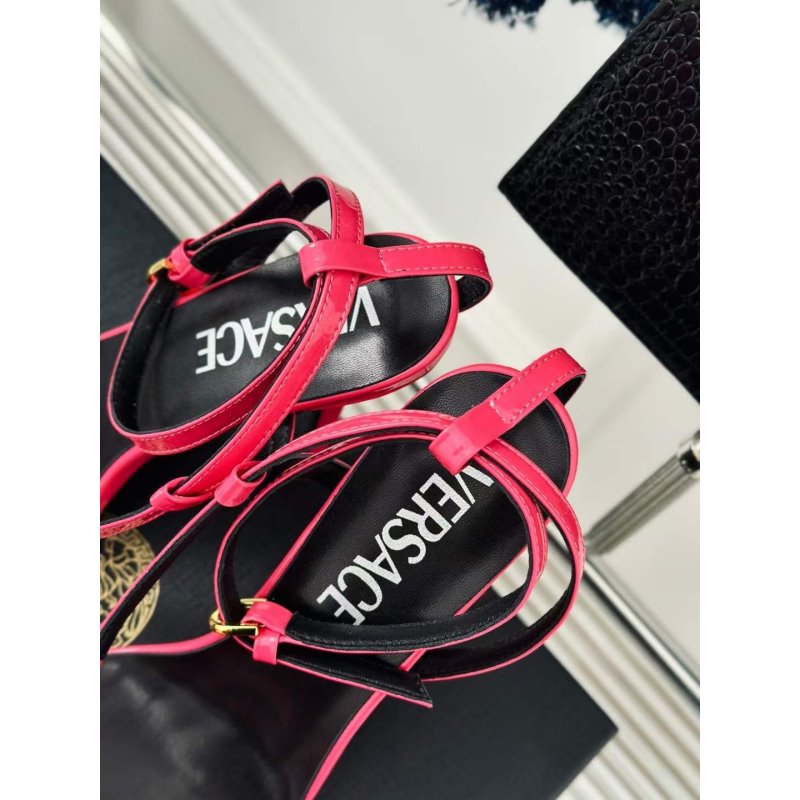 Versace Square Head High Heel Sandals SH010652