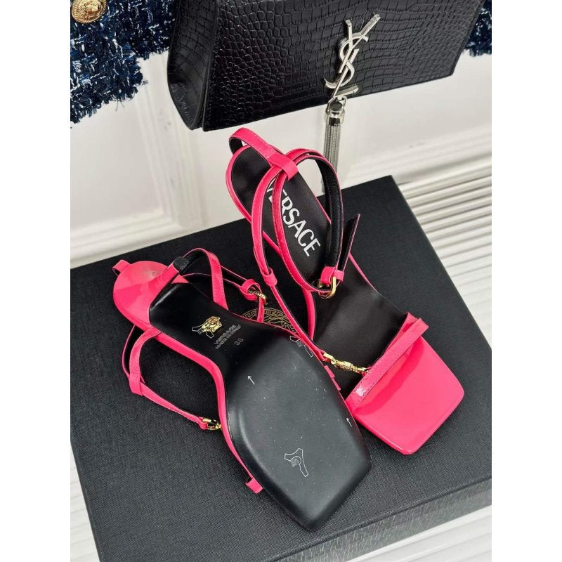 Versace Square Head High Heel Sandals SH010652