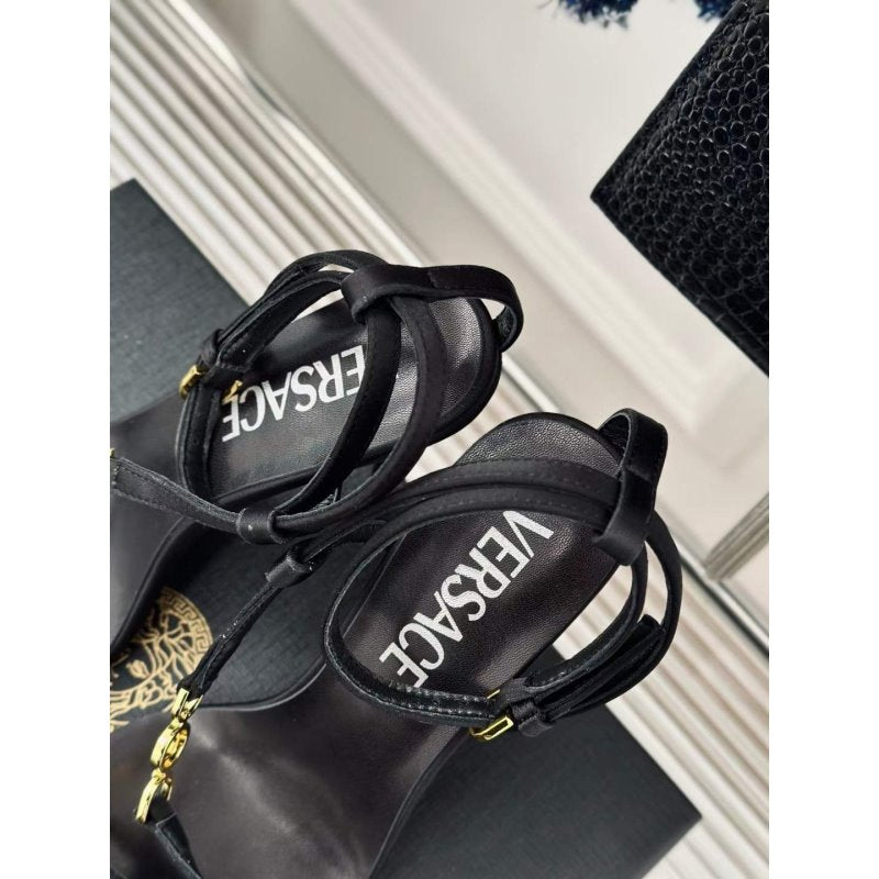 Versace Square Head High Heel Sandals SH010653