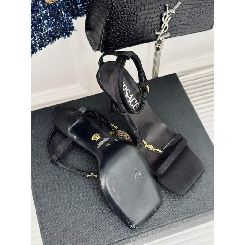 Versace Square Head High Heel Sandals SH010653