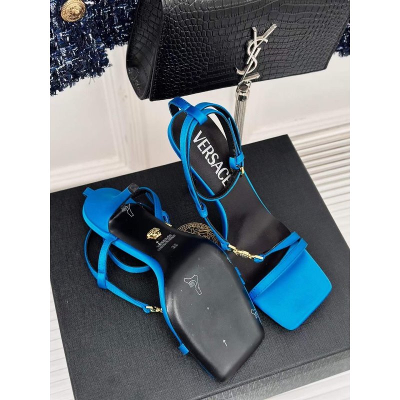 Versace Square Head High Heel Sandals SH010654