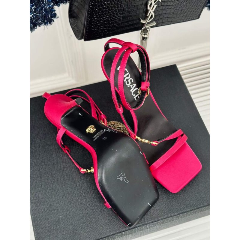 Versace Square Head High Heel Sandals SH010655