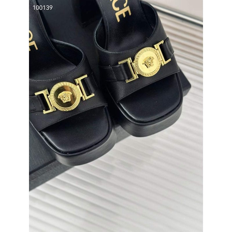 Versace Square Head High Heel Sandals SH010661