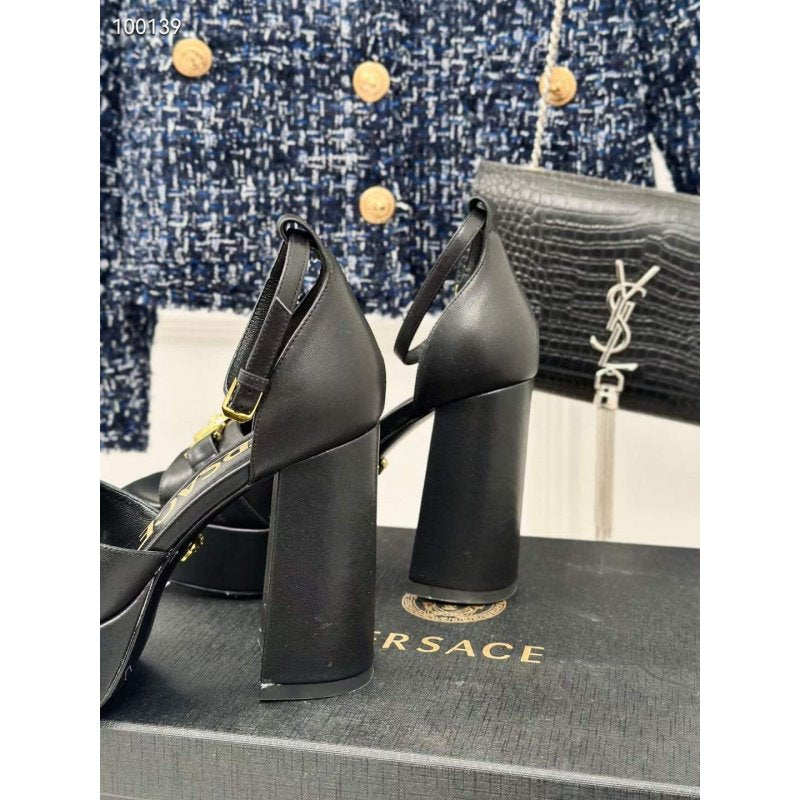 Versace Square Head High Heel Sandals SH010661