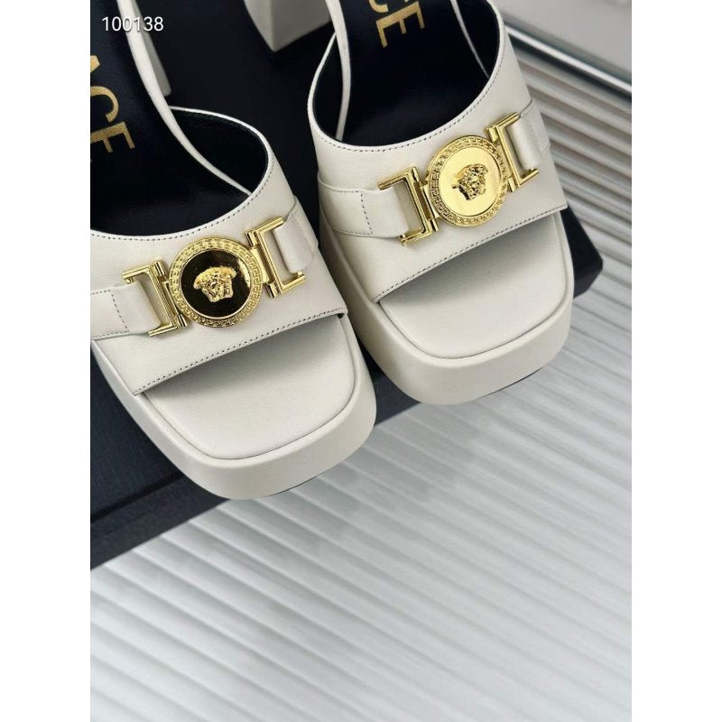 Versace Square Head High Heel Sandals SH010662