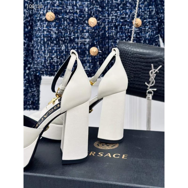 Versace Square Head High Heel Sandals SH010662