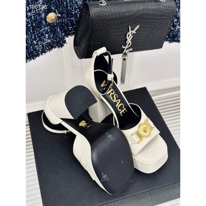 Versace Square Head High Heel Sandals SH010662
