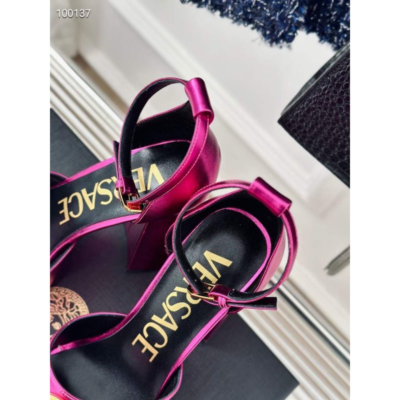 Versace Square Head High Heel Sandals SH010663