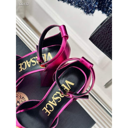 Versace Square Head High Heel Sandals SH010663