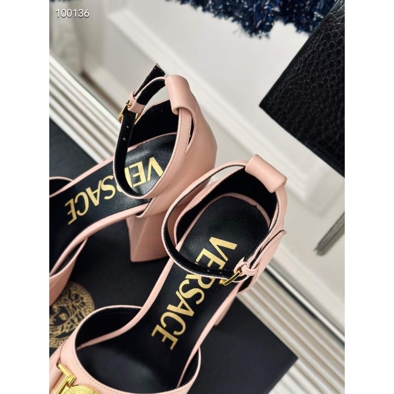 Versace Square Head High Heel Sandals SH010664