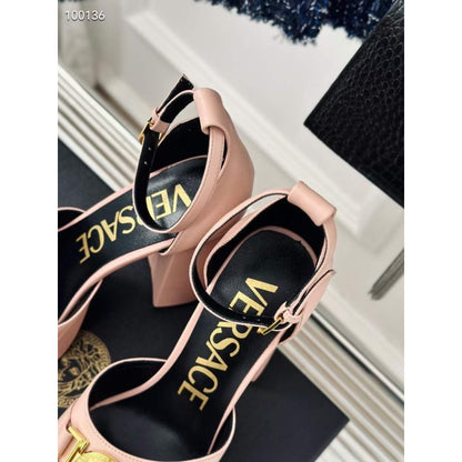 Versace Square Head High Heel Sandals SH010664
