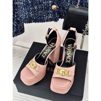 Versace Square Head High Heel Sandals SH010664