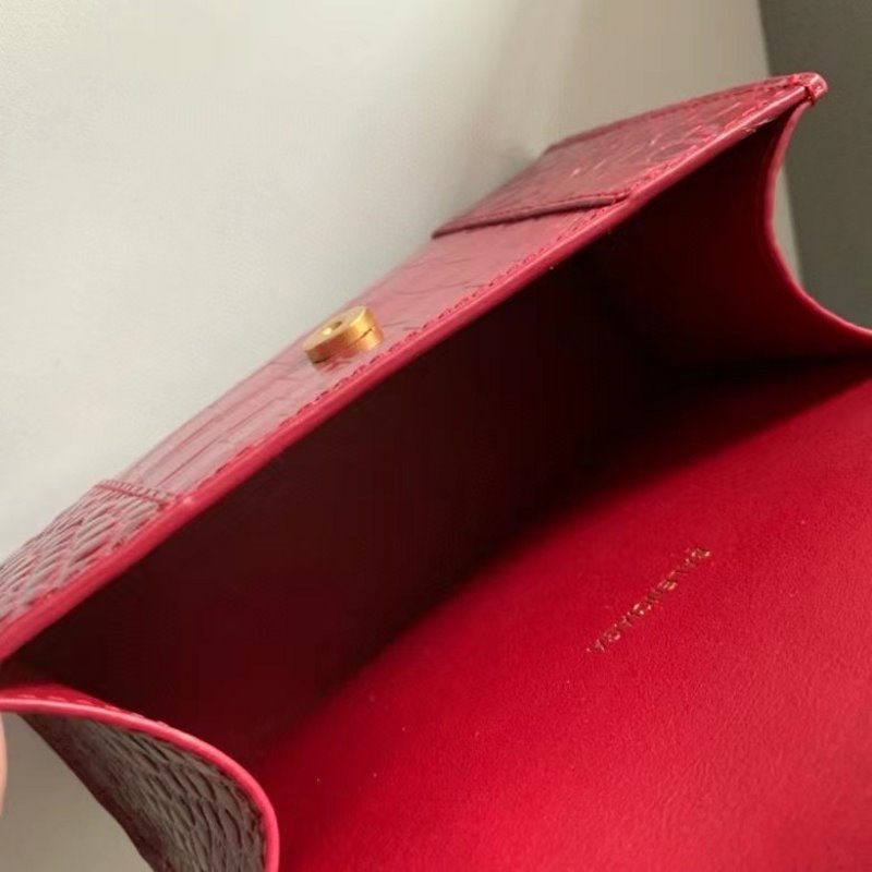 Balenciaga Red Hourglass Tote Bag  BLCG0239