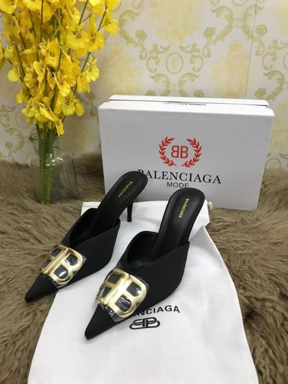 Balenciaga Satin Mule SHS02942