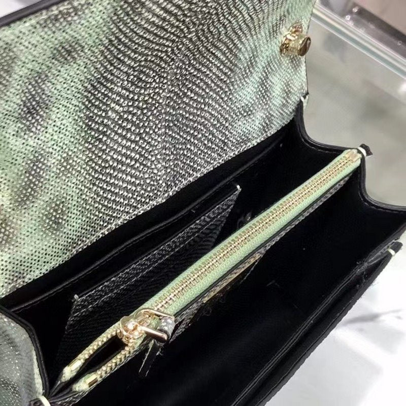 Bvlgari Green Serpenti Forever Shoulder Bag  BVGR00329